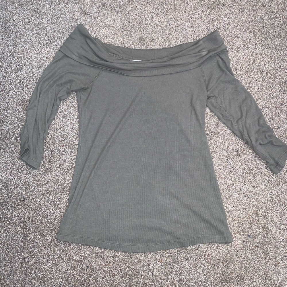 Anthropologie Sunday Saturday Off-the-shoulder Top